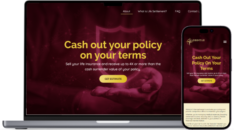 Abbistar website preview