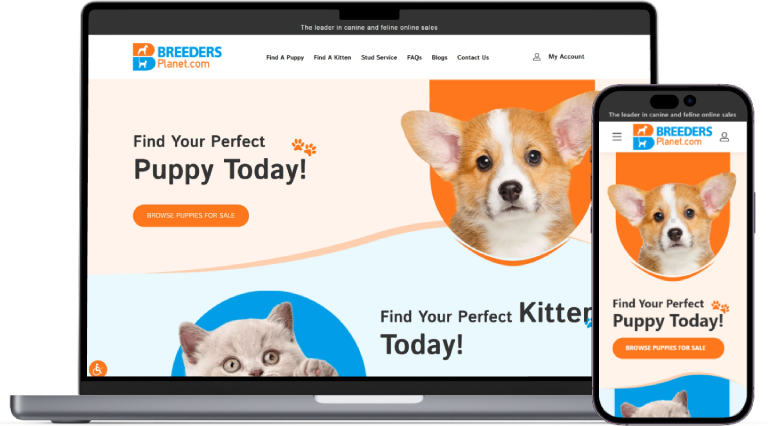 Breeders Planet website preview