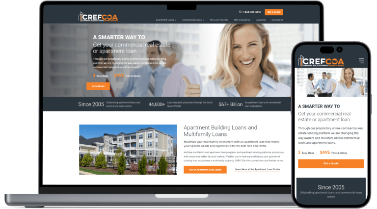 Crefcoa website preview