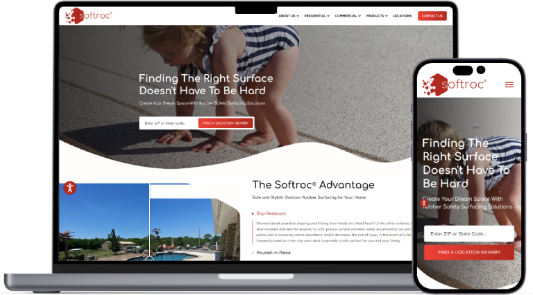 Softroc website preview